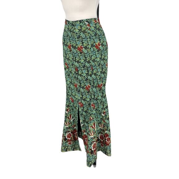 Batik Midi Skirt Medium Veritable - Picture 7 of 9